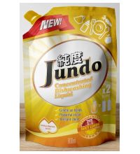 Концентрированный гель Jundo для мытья посуды и детских принадлежностей Juicy Lemon, 800 мл