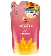 Шампунь для восстановления блеска поврежденных волос Kracie Dear Beaute с растительным комплексом Himawari Oil Premium EX, 360 мл