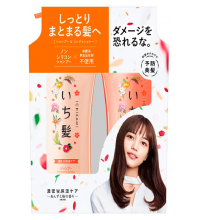 Набор шампунь и бальзам для волос интенсивно увлажняющий Kracie Ichikami с маслом абрикоса , 480 мл + 480 мл