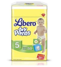 Трусики Libero Dry Pants мега упаковка 10-14 кг 50 шт