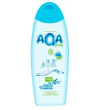 Средство для купания и шампунь Aqa Baby 2 в 1 (500 мл)