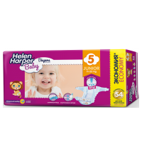 Подгузники Helen Harper Baby размер 5 Junior (11-18 кг) 54 шт