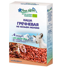 Каша Fleur Alpine гречневая на козьем молоке Organic с 4 мес. 200 г