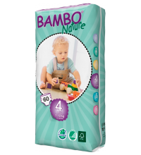 Подгузники Bambo Nature Maxi Tall размер 4 (7-18 кг) 60 шт