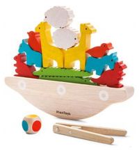 Головоломка Plan Toys Балансирующая лодка 5136