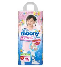 Трусики для девочек Moony XXL (13-25) 26 шт