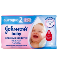 Влажные салфетки для новорожденных Johnson & Johnson Baby 