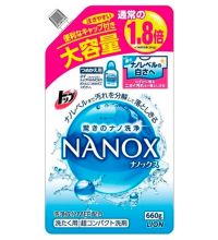 Жидкое средство для стирки Lion NANOX запасной блок 660 мл