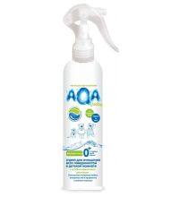 Спрей антибактериальный Aqa Baby для очищения всех поверхностей в детской комнате 300 мл 