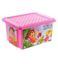 Ящик для хранения игрушек ToyMart X-BOX Даша Путешественница 17л. 0023LA-DE