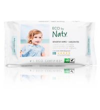 Влажные салфетки для детей Naty без запаха 56 шт