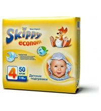 Подгузники Skippy Econom размер L (7-18 кг) 50 шт