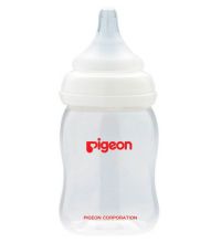 Бутылочка для кормления Pigeon Перистальтик плюс с широким горлом 160 мл