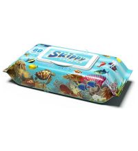 Влажные салфетки для детей Skippy Aqua 80 шт