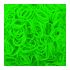  Rainbow loom, Резинки гелевые Зеленый лайм Green Lime B0033