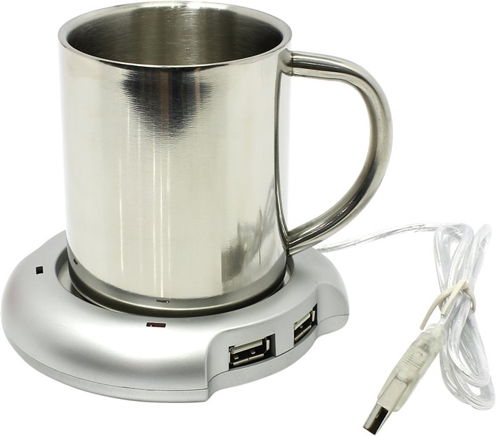 w1002d Подогреватель для кружки со встроенным HUB 4port USB 2.0