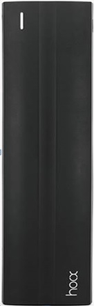 HO-INFI10400-B Внешний портативный аккумулятор hoox INFINITY емкость 10400 mah, (черный)