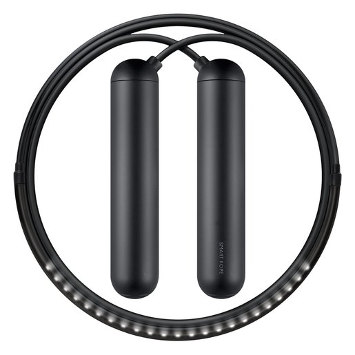 SR_BK_M Умная скакалка Smart Rope. Размер M, 258 см. (на рост 165 - 175 см).(черный)