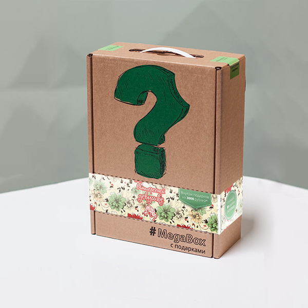 МБ1011 Подарочный Megabox "Интересной девушке"