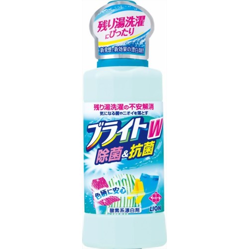 Отбеливатель для цветных тканей Lion Bright концентрированный «Яркость +» флакон-дозатор 600 мл.