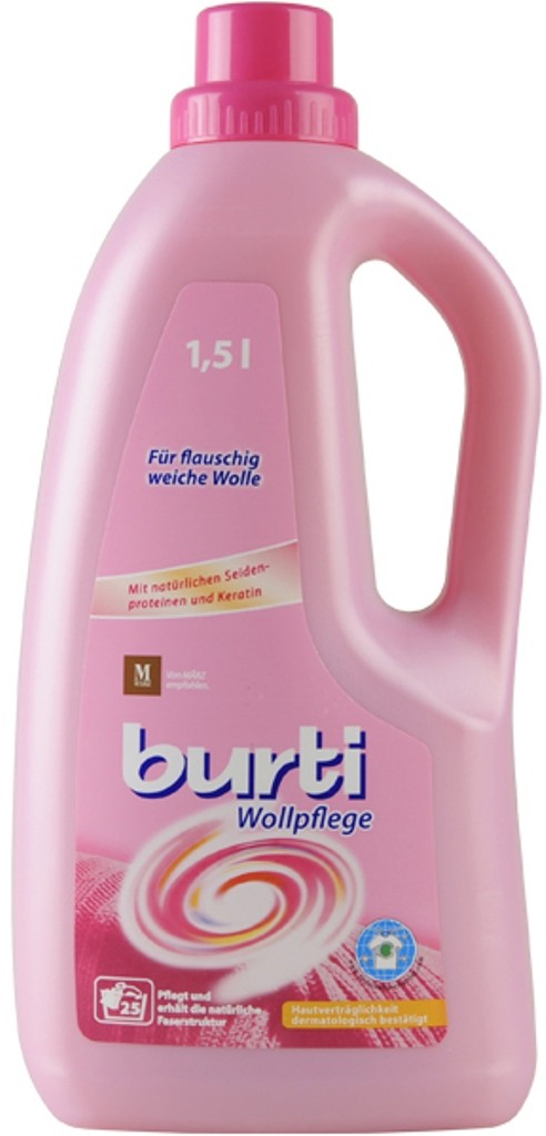 Средство для стирки Burti для изделий из шерсти Wollpflege 1500 мл 