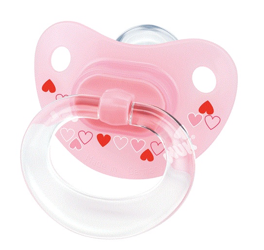 Пустышка Nuk Happy Days успокаивающая силикон р. 3 с 18 мес.