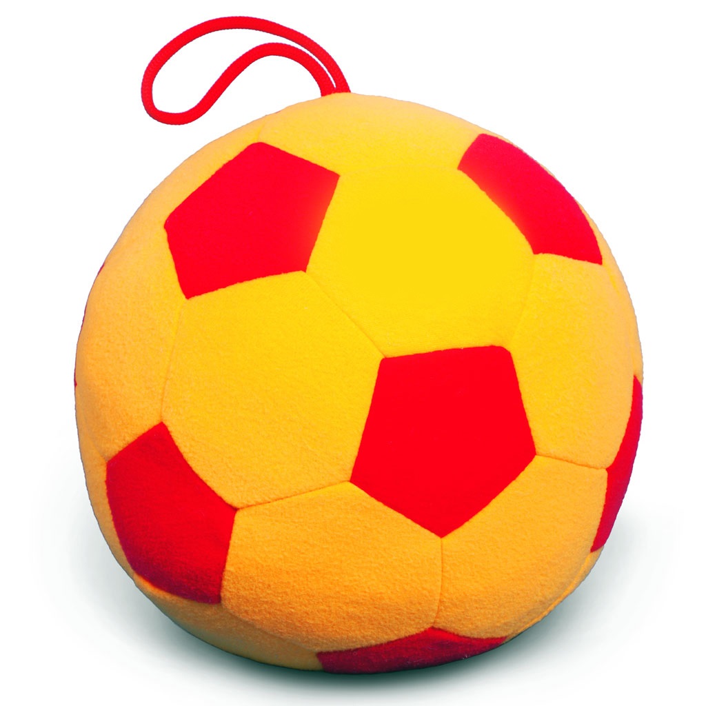 Мяч мягкий Мякиши "Футбол Люкс" 18 см 005