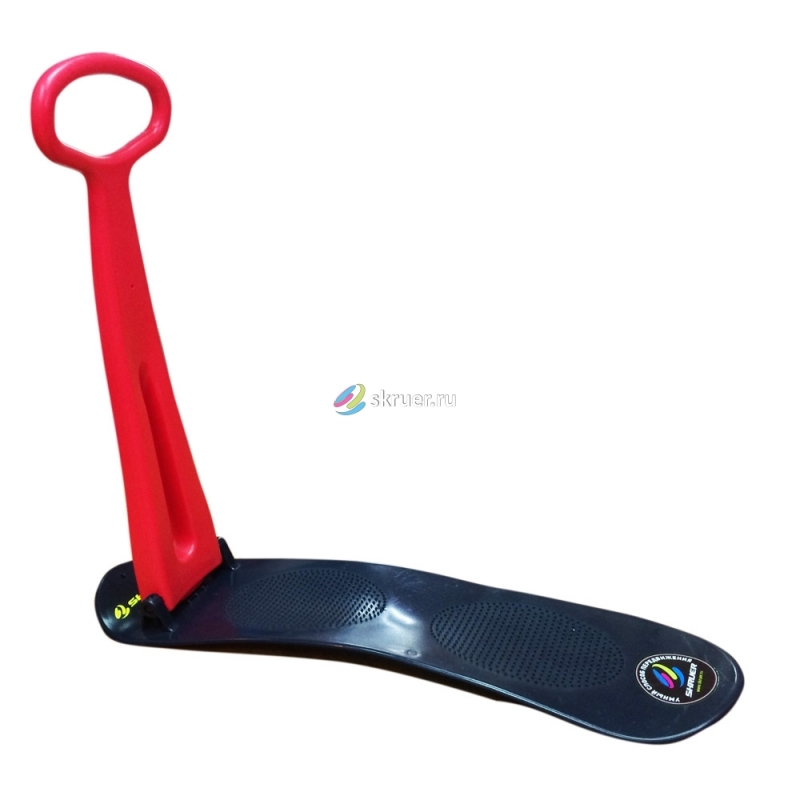 SKI-SKR Самокат-сноуборд SKRUER board (черный/красный)