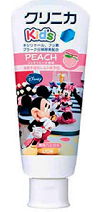 Зубная паста детская Lion "Clinica Kids" со вкусом персика туба 60 г