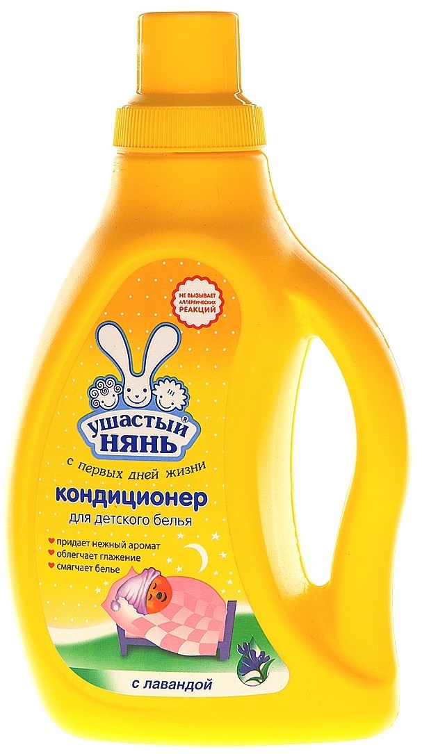 Кондиционер для детского белья Ушастый нянь с Лавандой 750 мл