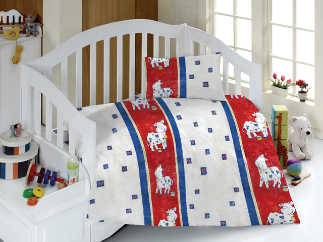 Комплект постельного белья детский Sonna Веселая коровка