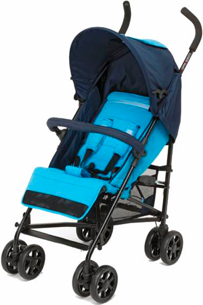 Коляска-трость Foppapedretti Passenger Spring Голубой и Синий