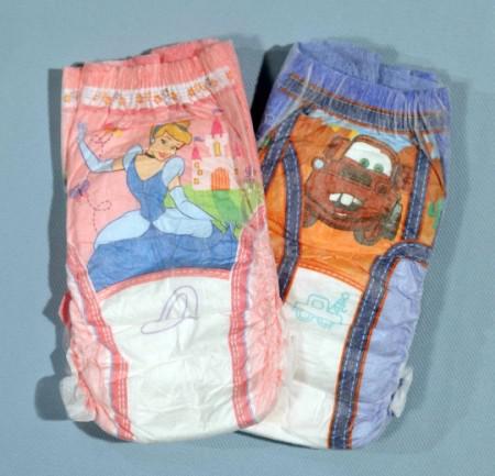 Отличия подгузников-трусиков для мальчиков и девочек