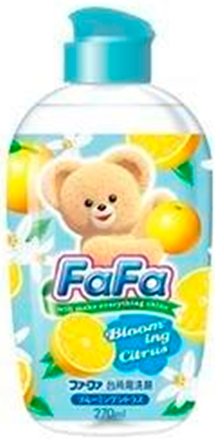 Средство для мытья посуды Nissan FaFa с ароматом цитрусовых дозатор 270 мл 