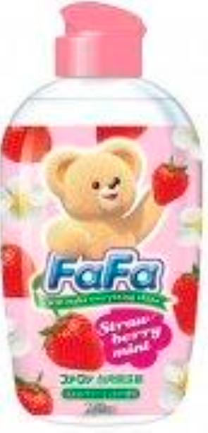 Средство для мытья посуды Nissan FaFa с ароматом клубники дозатор 270 мл 