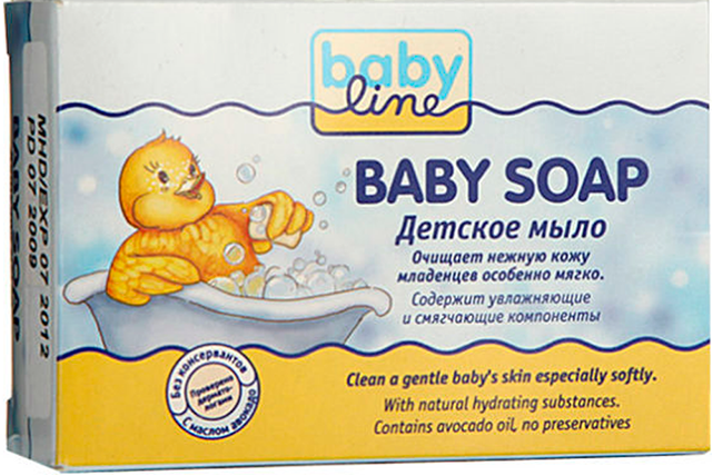 Мыло детское с рождения Babyline 100 г