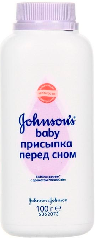Присыпка Johnson &amp; Johnson "Перед сном" с ароматом лаванды и ромашки  100 г