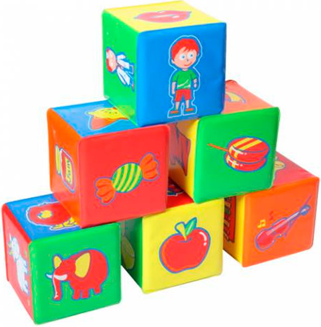 Набор кубиков BabyOno 6 шт.