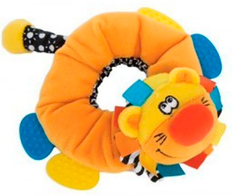 RBT20027 Погремушка на ногу с прорезывателем "Львенок Бьонс" Roxy-Kids