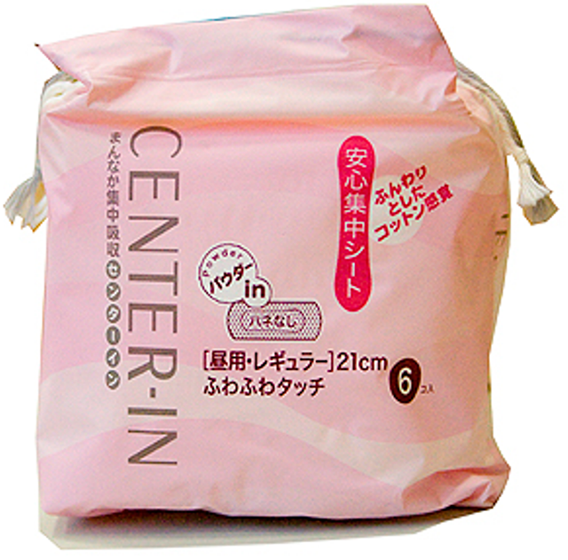 Прокладки женские гигиенические Center-in Overday Regular Soft Touch 6 шт
