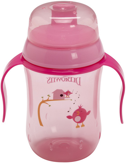 Чашка-поильник Dr.Browns с мягким носиком с 9 мес. 270 мл.