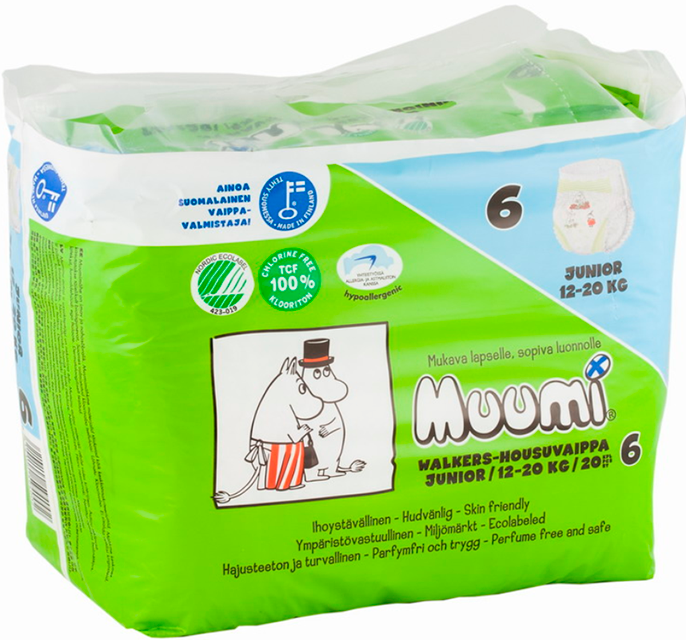 Трусики Muumi Junior (12-20 кг) 20 шт