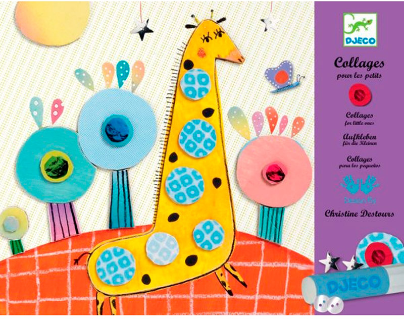 Набор для творчества Djeco Супер Аппликация 08666