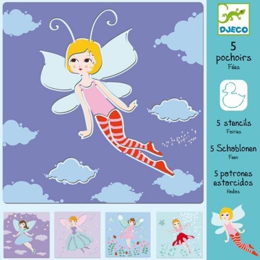 Набор трафаретов Djeco Феи 08857
