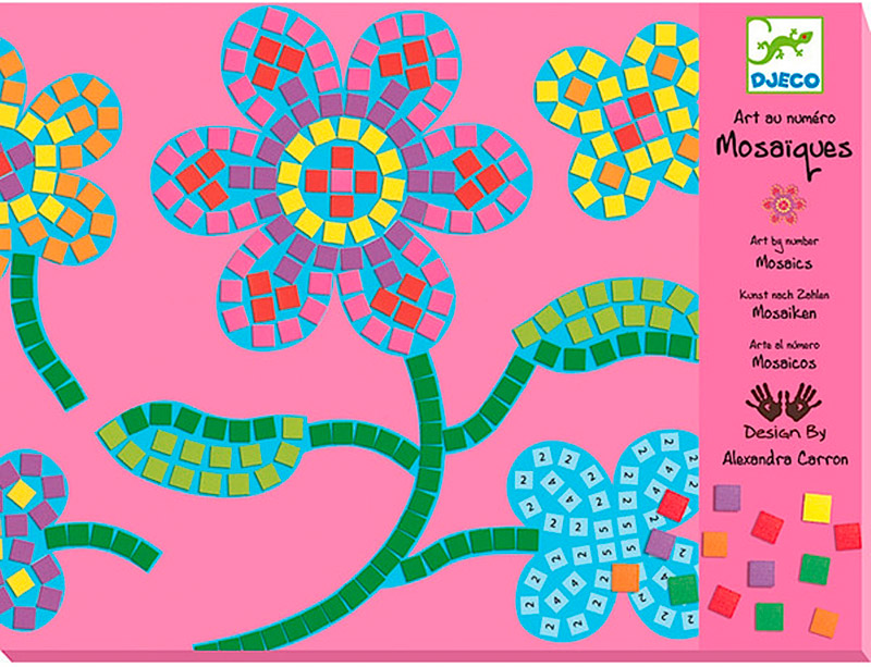 Мозайка Djeco Цветы 08893