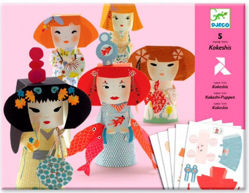 Волшебная Бумага Djeco Девушки 09672