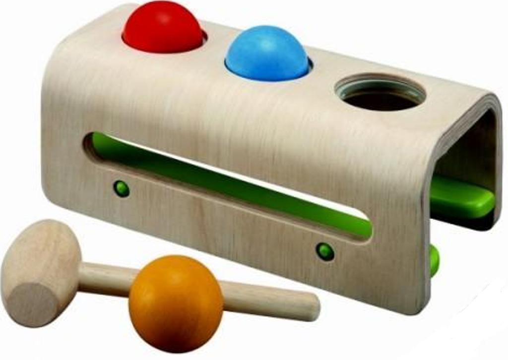 Игрушка деревянная Plan Toys Забивалка с шарами 5348