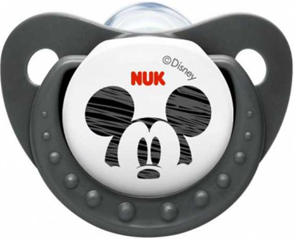 Пустышка Nuk ДИСНЕЙ МИККИ силиконовая р. 2 с 6 мес.1 шт