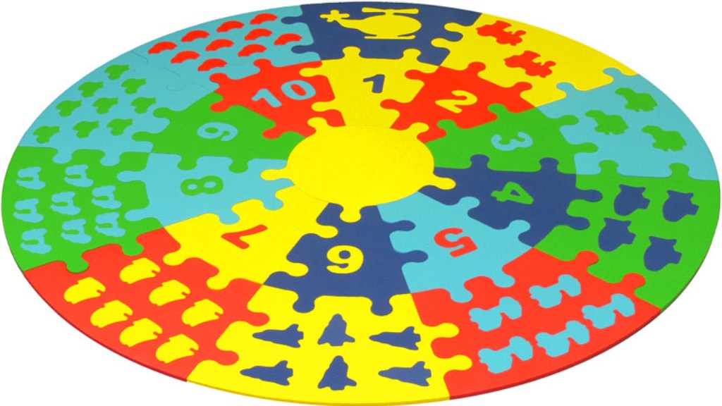 Коврик-пазл детский Тойс Лэнд "Круг" 120 см. 5126