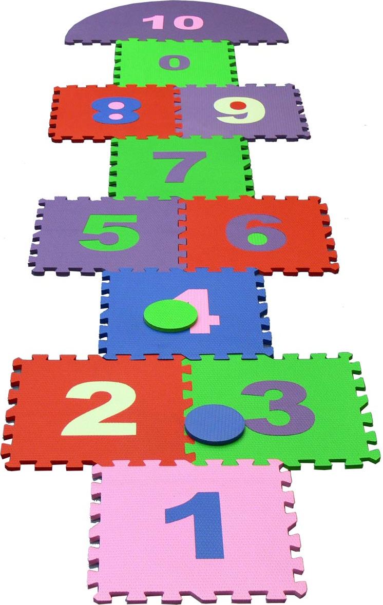 Коврик-пазл детский Тойс Лэнд "Классики" 30*30 5164